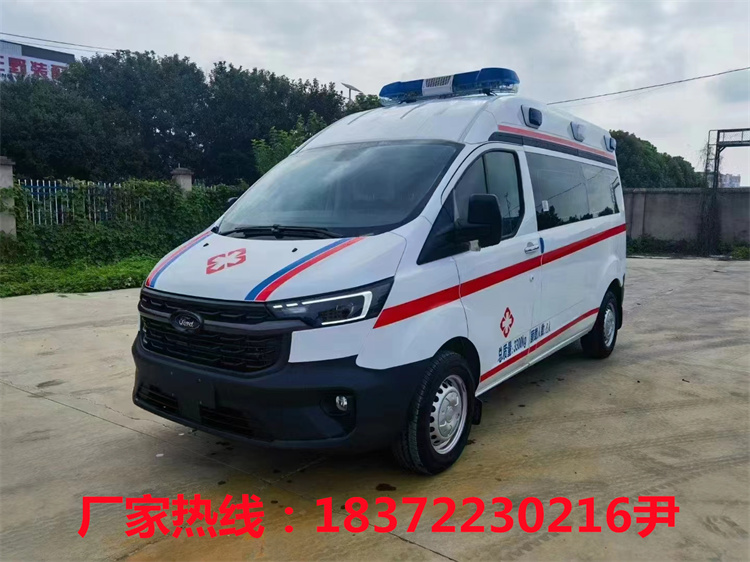 福特新全順V362監(jiān)護型救護車！